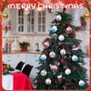 Sumind 12 Pieces Clear Christmas Fillable Ornament Balls 3.15 inch