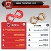 AMBULL 3/8 Tow Hook, Winch Hook for Off-Road Recovery, Towing