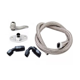 Torque Solution fits Subaru EJ -10AN Turbo Oil Return Line Kit TS-SU-486K