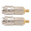 Air Inflator Adapter, 2 Pack Portable Air Compressor Adapters Heavy