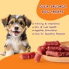 Jungle Calling Jungle Calling Dog Treats, Duck Sausage Dog Treats,