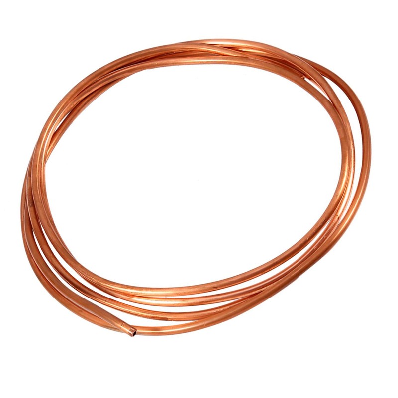 Soft 2m Copper Pipe for Cooling Plumbing, Fine Ductility, Resistant,