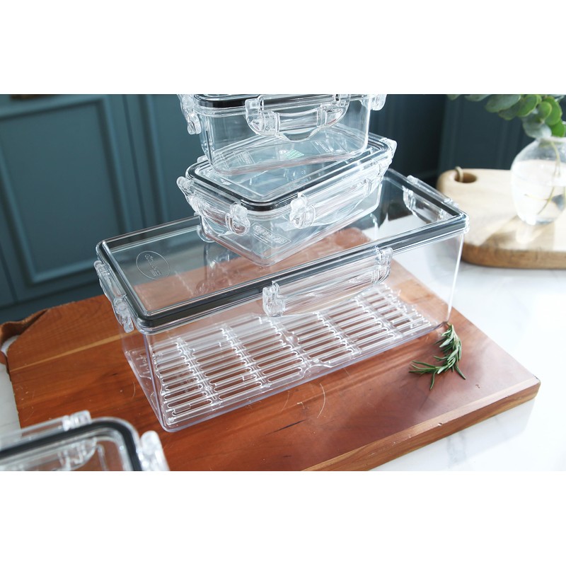 gotman Airtight Food Storage Container with Lid (111.6 oz,With Removable