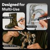Funcils Liquid Chrome Paint Pen - 4 Dual Tip Mirror