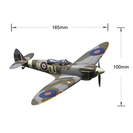 AK Giftshop Spitfire Aircraft Army Military Bunting D Day Party Decorations - 12pcs / 2.5m Ribbon