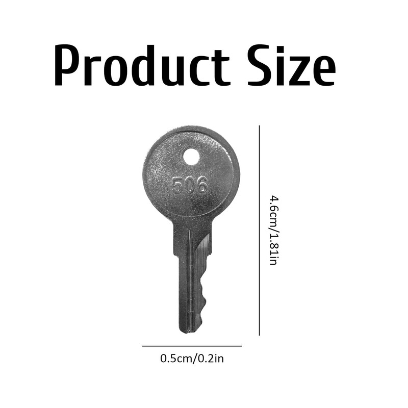 4Pcs CH506 Replacement Keys for Truck Tool Box,Universal Keys Compatible