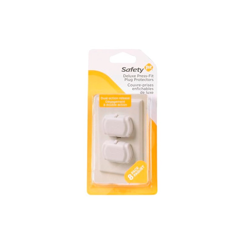Safety 1st Deluxe - Enchufes de salida a presión, 8