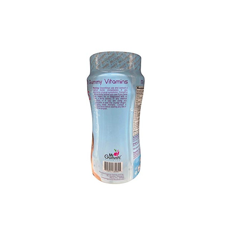 Windmill Mr. Gummy Hair, Skin & Nails Gummies-Coconut & Strawberry