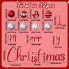 90shine 32PCS Christmas Garage Door Decorations Magnets - Merry Xmas