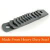 Jikacok Weld on Steel Tabs - 1"x1 1/2" Mild Steel