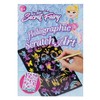 PMS A4 Childrens Fairy Holographic Scratch Art Set with 2 Cards, Stencil and Tool