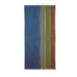 Hanjiya e-shop [Calligraphy Supplies] [Exhibition Supplies] Temporary Roll Unryu Paper 3 Sheets (Blue)