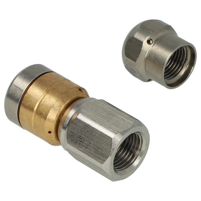 vhbw 2 x Pipe Cleaning Nozzles Compatible with Kränzle Pressure