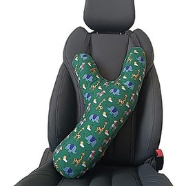 haozaikeji Car Travel Pillows for Adults Kids Y-Shape Car Seat Pillow Car Sleeping Head Body Support for Long Distance Journey Road Trip