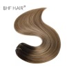 BHF HAIR Extensiones Cabello Natural Marrón Oscuro A Marrón 14in