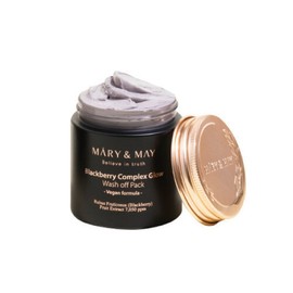 Marienmay Vegan Blackberry Complex Glow Wash-Off Pack 125g / 마리엔메이 비건 블랙베리 콤플렉스 글로우 워시오프팩 125g