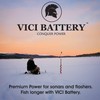 VICI Battery 9Ah 12V Sealed Battery Fits Aqua Vu Marcum