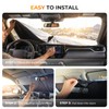 [2026 Upgraded] DooGooCoo Windshield Sun Shade for Honda Pilot 2016-2025