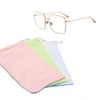 Diyfixlcd 26PCS Eyeglass Pouch Microfiber Soft Eyeglass Case Portable Storage