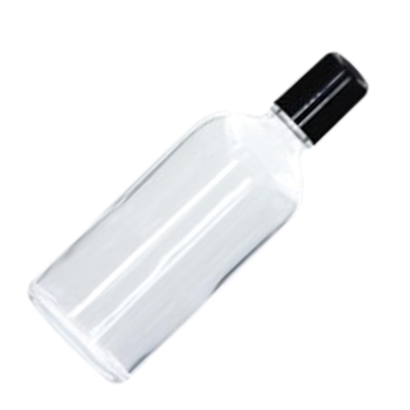 LJJCSFF 100ml Big Roller Ball Bottle Clear Glass Roller Bottles