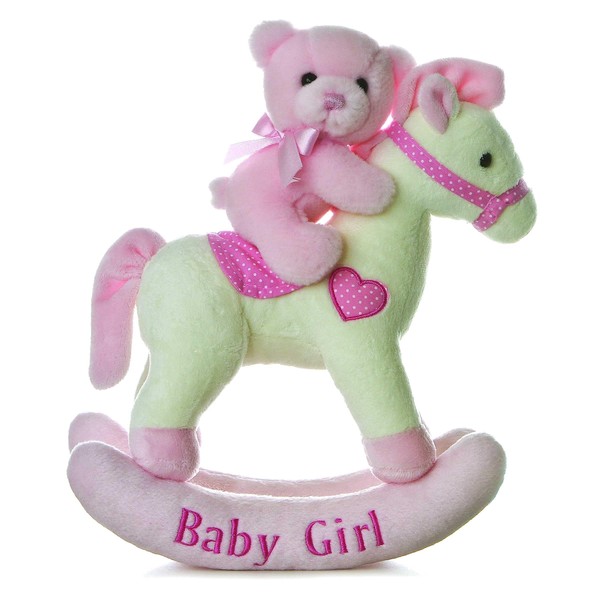 Baby Girl Rocking Horse Musical, Pink
