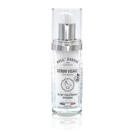 Label Provence Nature | Serum Facial de Leche de Burra Orgánica 30 ml | Antiedad con Ácido Hialurónico y Colágeno
