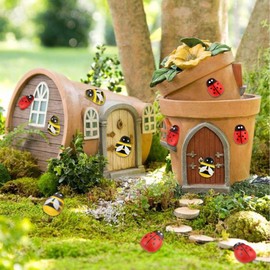 Tiny Craft Bees,100 Pcs Small Wooden Self-Adhesive Bumble Bee Decor for DIY Craft for Embellishments and Bee Themed Birthday Party Table Decoration