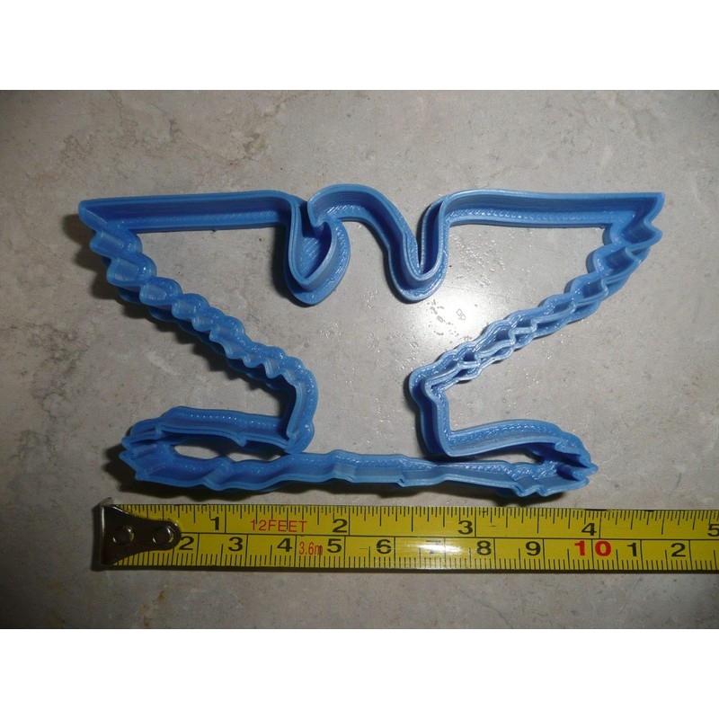 FULL BIRD COLONEL OUTLINE MILITARY RANK EAGLE COOKIE CUTTER MADE