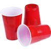 Efforias 50 X 16oz Red Party Cups for Christmas, Garden