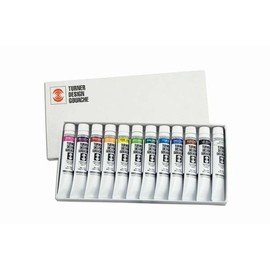 Turner Colour Works Design Gouache Premier Opaque Watercolor Paint - 25 ml Tube - White