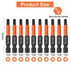 BAIDETS Pro T25 Screwdriver Bit Set - Torx Screwdriver 10