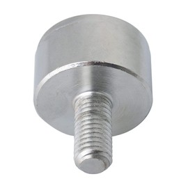 CNBTR 25mm Ball Diameter Carbon Steel Transfer Bearing Unit, Ball Conveyor, Roller Stem, Swivel Castor M12, Thread Weight 120kg Load Weight