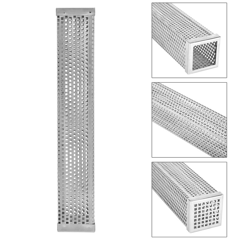 12in 304 Stainless Steel BBQ Smoker Tube Barbecue Accessory for