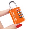 TSA Approved Luggage Locks (2 Pack) OW-Travel ABS 3 Digit