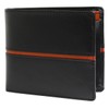United HOMME UH-1073 Bifold Wallet Horsehide x Center Line, orange
