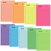 9 Pads To Do List Lined, 450 Sheets Sticky Notes