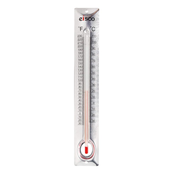Aluminum Thermometer, -30 to 110°C / 30 to 230°F, Measurement