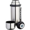 MasterClass Vacuum Flask with Handle, Stainless Steel, for Hot and