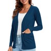 Urban CoCo Women's Long Sleeve Button Down Basic Cardigan Sweater