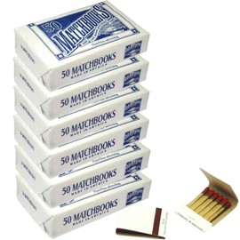 300 Matchbooks, White, for Wedding Birthday Wholesale, Made in America