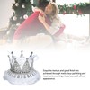 Crown Ring Box Luxurious Romantic Engagement Ring Box Portable Compact