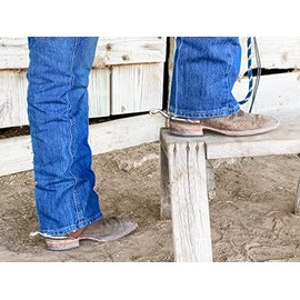 AJ Tack Wholesale Mens Plain Band Roping Spur