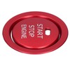 Fydun Engine Start Ring Stickers, 2 Pcs Aluminum Alloy Engine