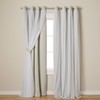 TOWN & COUNTRY LUXE Talia Double Layer Indoor Curtains, Sheer