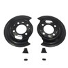 Forlevlaep 924-237 2Pcs Rear Brake Dust Shields Brake Backing Plate