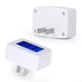 ICQUANZX AC80-300VLCD Digital Voltmeter, Voltage Measurement Monitor, Voltmeter, Outlet Voltage Monitor, Power Line Voltage Testing, Voltage Measurement for Home, Laboratory, Factory