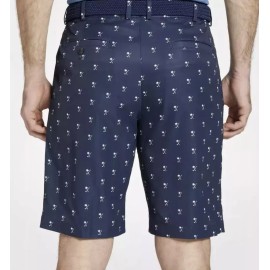 Walter Hagen NEW Men's Walter Hagen Perfect 11 Flat Front Golf Shorts Palm Club Navy Blue 42