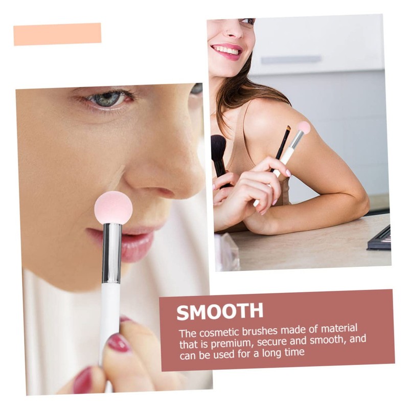 Minkissy 4sets Mushroom Head Sponge Concealer Bulk Makeup Sponge Heads