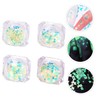 Baluue Luminous Sequin Nail Decorations Kit Butterfly Star Geometry Design