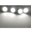 UWDESY 4Pcs LED Grille Light Kits Waterproof White LED Front
